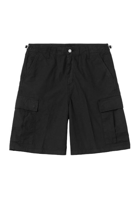 bermuda alan cargo uomo neri CARHARTT WIP | I03481589.GD